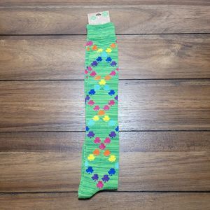1 Pair St. Patrick's Day Knee Socks NWT